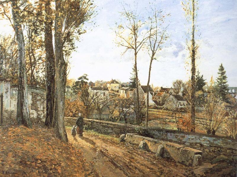Camille Pissarro Belphegor Xi'an France oil painting art